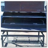 6' Charcoal Wood Smoker on Stand